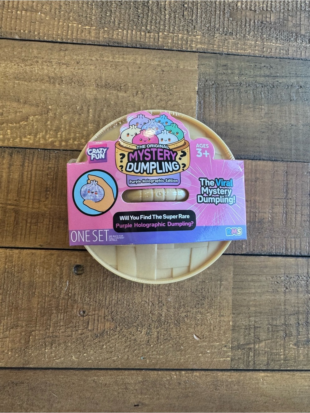 RMS Crazy Fun Mystery Dumpling Purple Holographic Edition New Original Viral